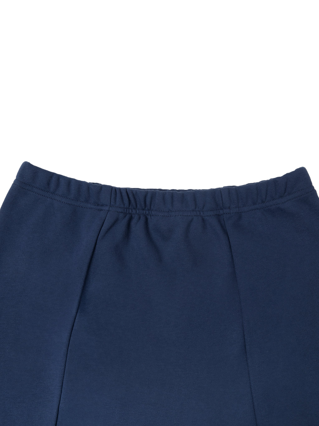 Rock mit Kontrast-Seitenstreifen und Schlitz